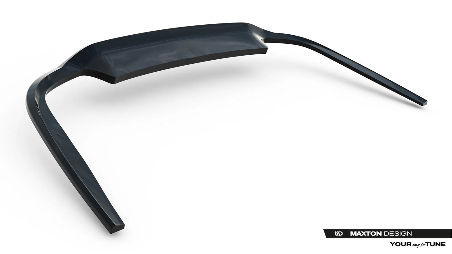 Hinten Splitter (mit einem vertikalem balken) Audi A8 S-Line Long D5 Facelift