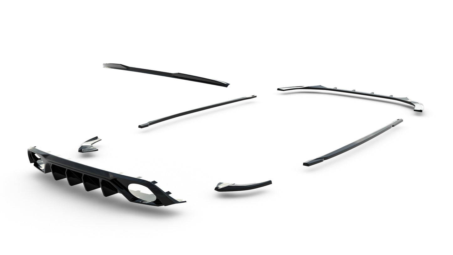 Ensemble Diffuseur compatible avec Audi RS3 Sedan 8Y