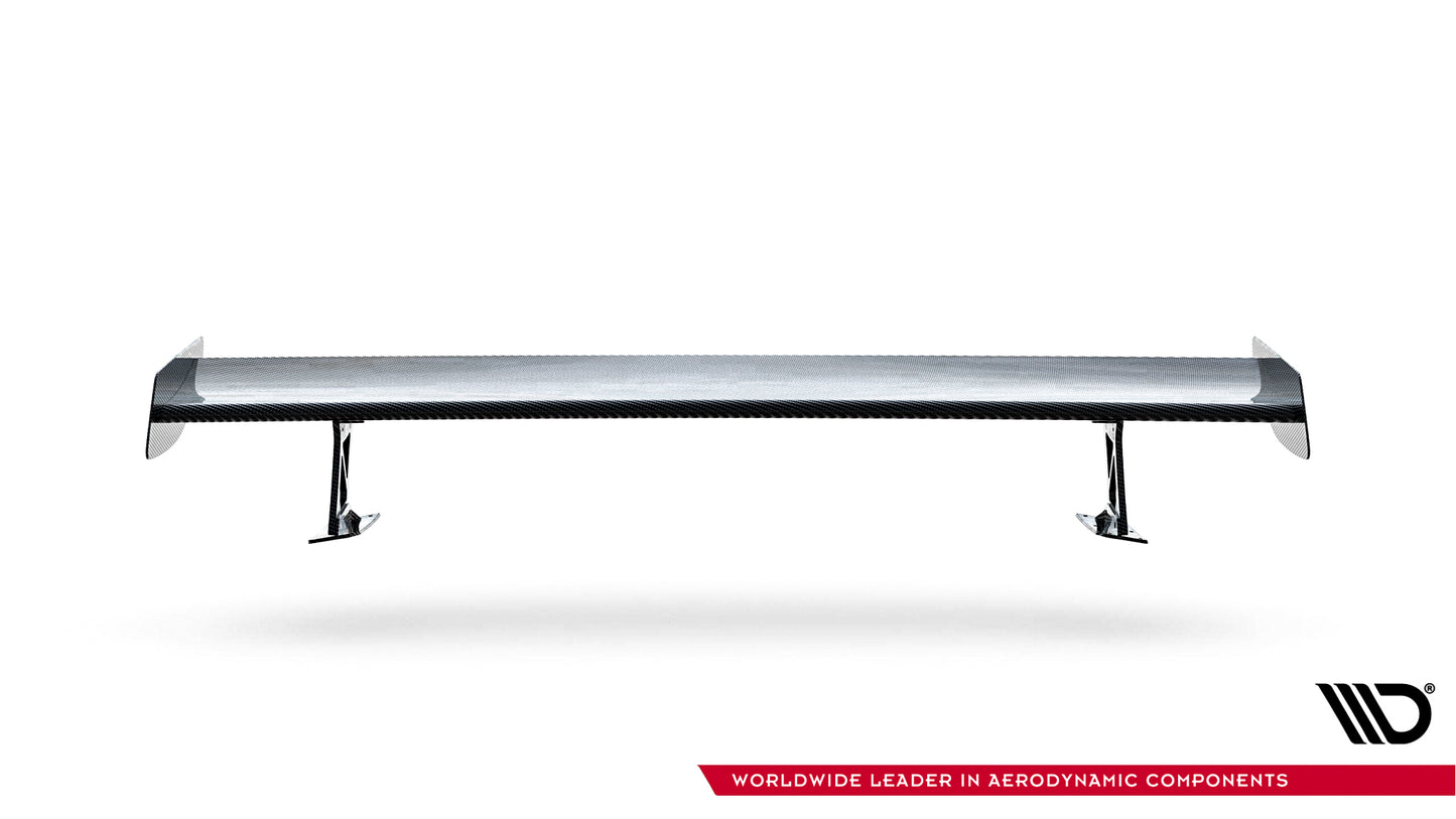 Carbon Spoiler With External Brackets Uprights suitable for BMW M2 F87 / 2 / 2 M-Pack F22