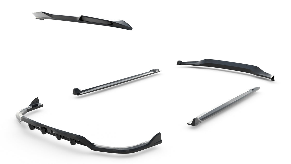 Diffusor Satz V.1 passend für BMW X5 M-Pack G05 Facelift