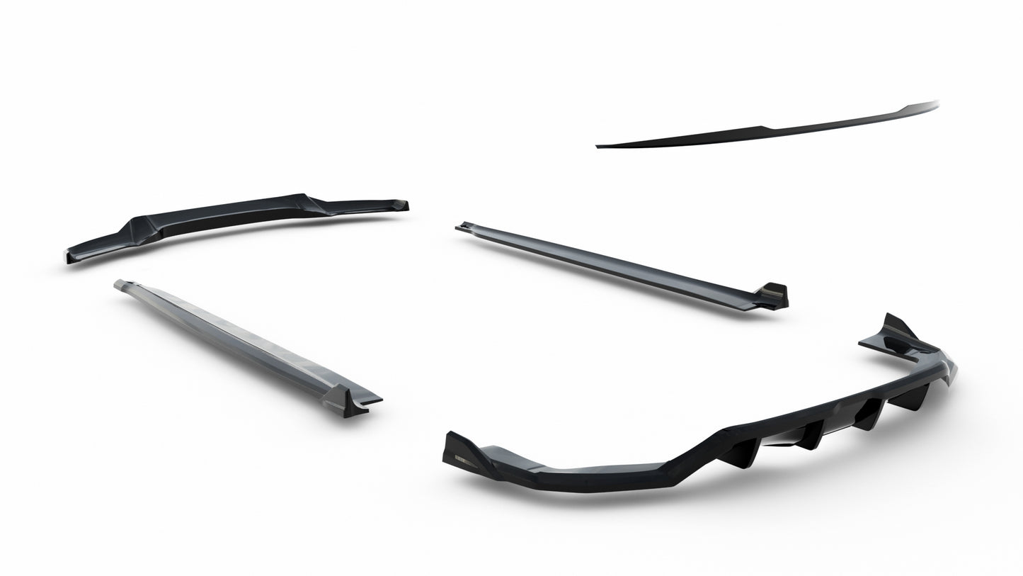 Diffusor Satz V.2 BMW X6 M-Pack F16