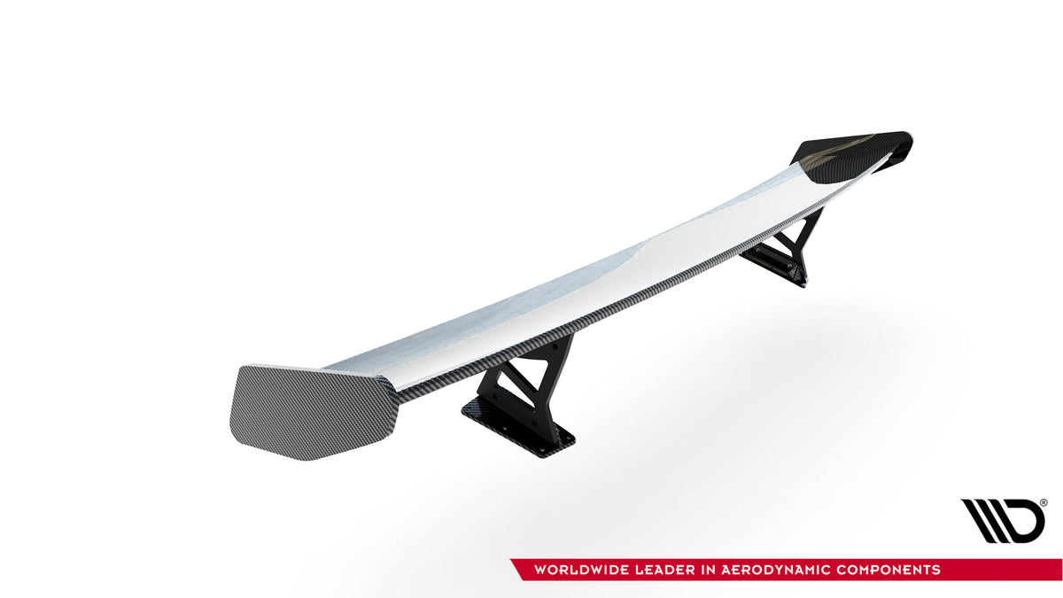 Carbon Spoiler With Internal Brackets Uprights V.1 suitable for Porsche 718 Cayman 982c