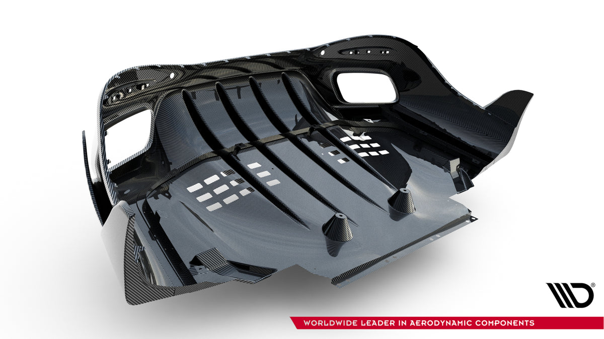 Karbonowy Dyfuzor Tylny Prepreg pasujący do Mercedes-AMG GT 63 / 55 / 63 S E Performance C192