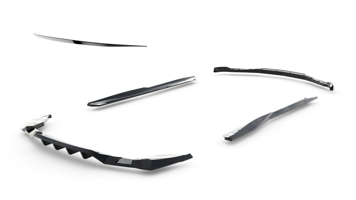 Ensemble Diffuseur V.1 compatible avec Chevrolet Camaro SS Mk6 Facelift