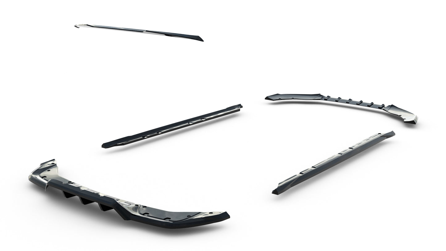 Ensemble Diffuseur V.2 compatible avec Cupra Leon Hatchback Mk1 Facelift