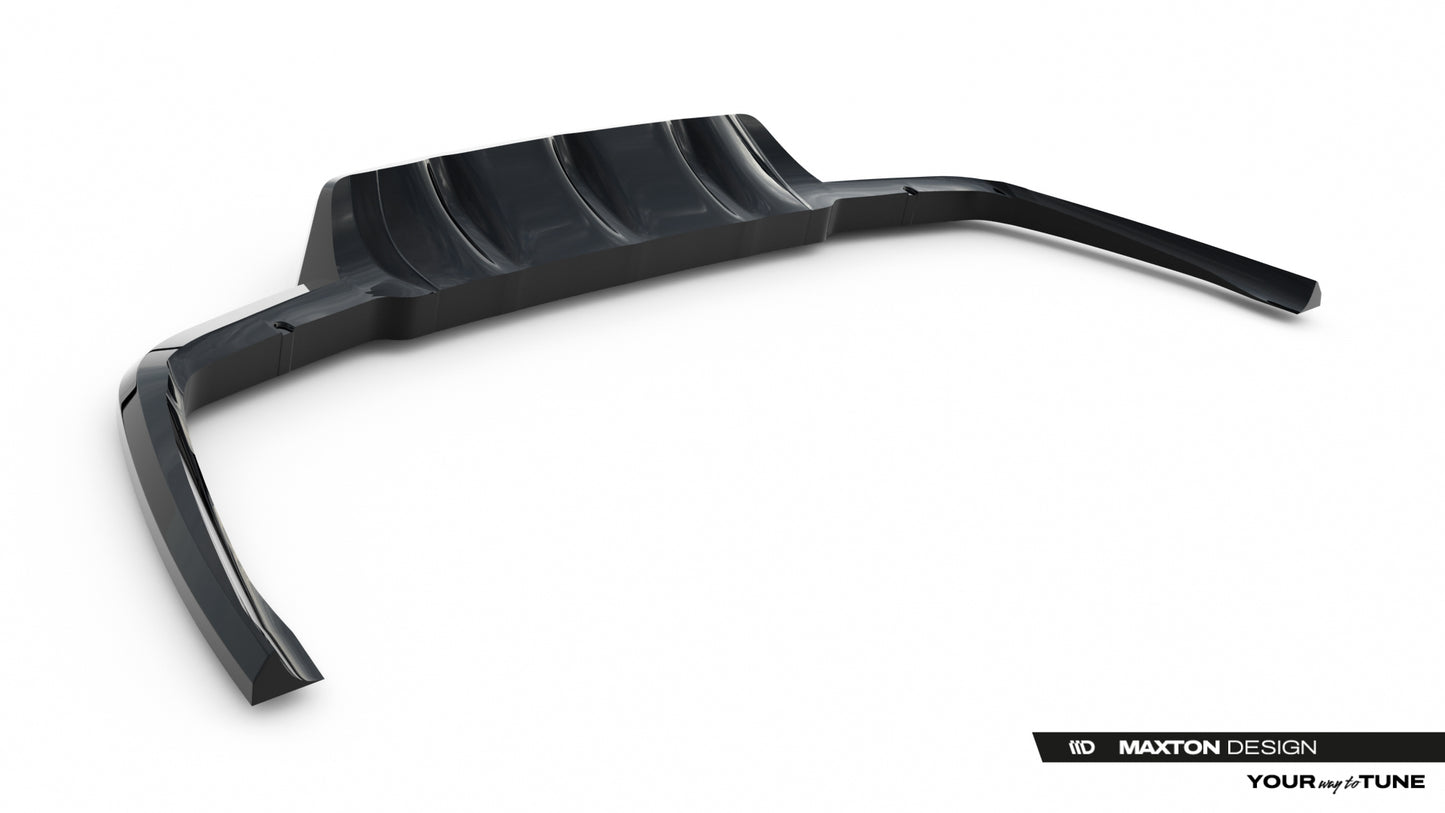 Hinten Splitter (mit einem vertikalem balken) V.2 Land Rover Range Rover Velar R-Dynamic Mk1