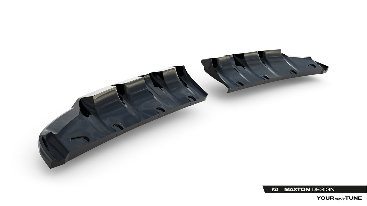 Arriere Splitter (avec une barre verticale) pour la Mini Cooper John Cooper Works F65