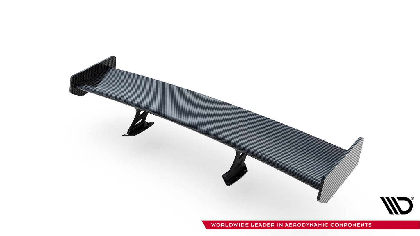 Carbon Spoiler With External Brackets Uprights suitable for Toyota Supra Mk5