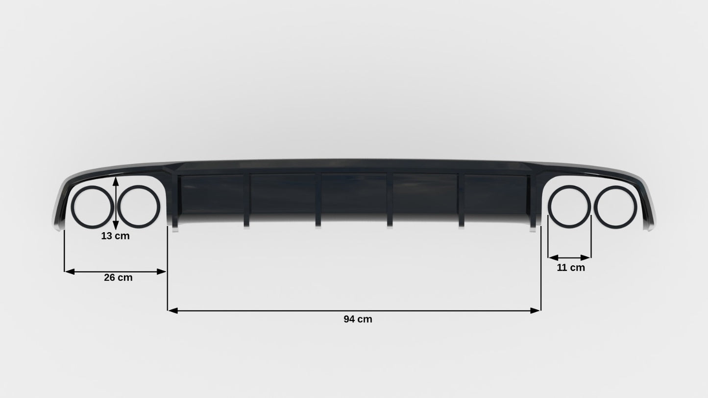 Rear Valance Audi S7 C7