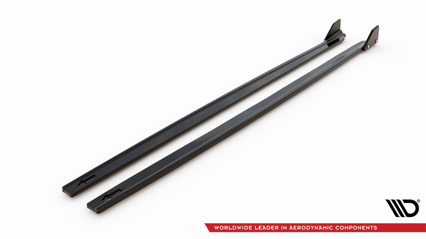 Side Skirts Diffusers V.1 + Flaps Toyota Yaris Mk4