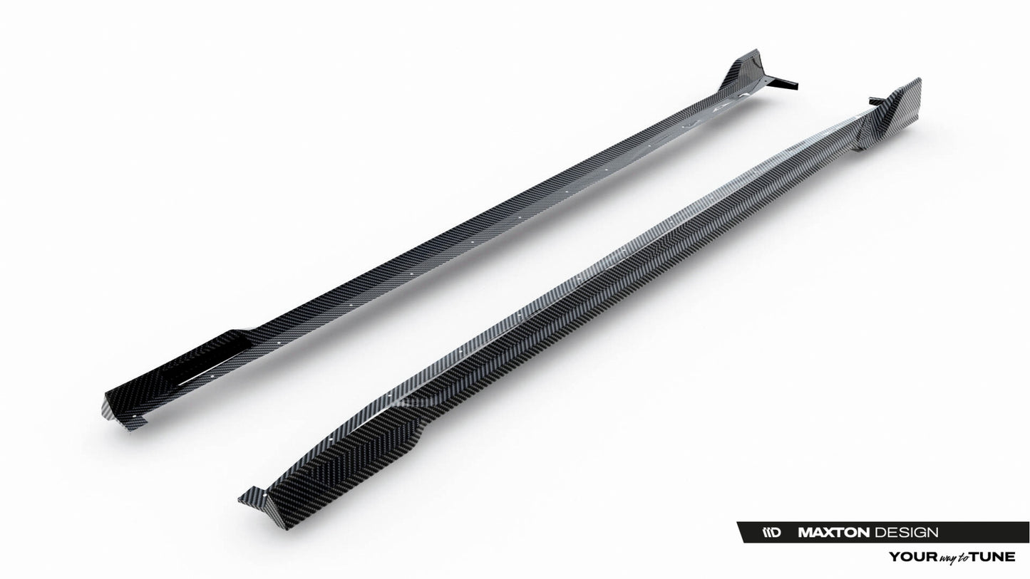 Prepreg Carbon Fiber Side Skirts BMW X5 M-Pack G05