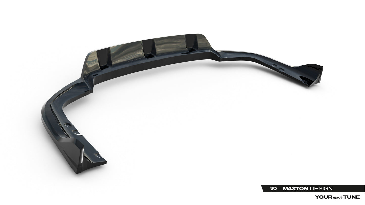 Rear Splitter (with vertical bars) V.2 BMW X6 M-Pack G06 Facelift