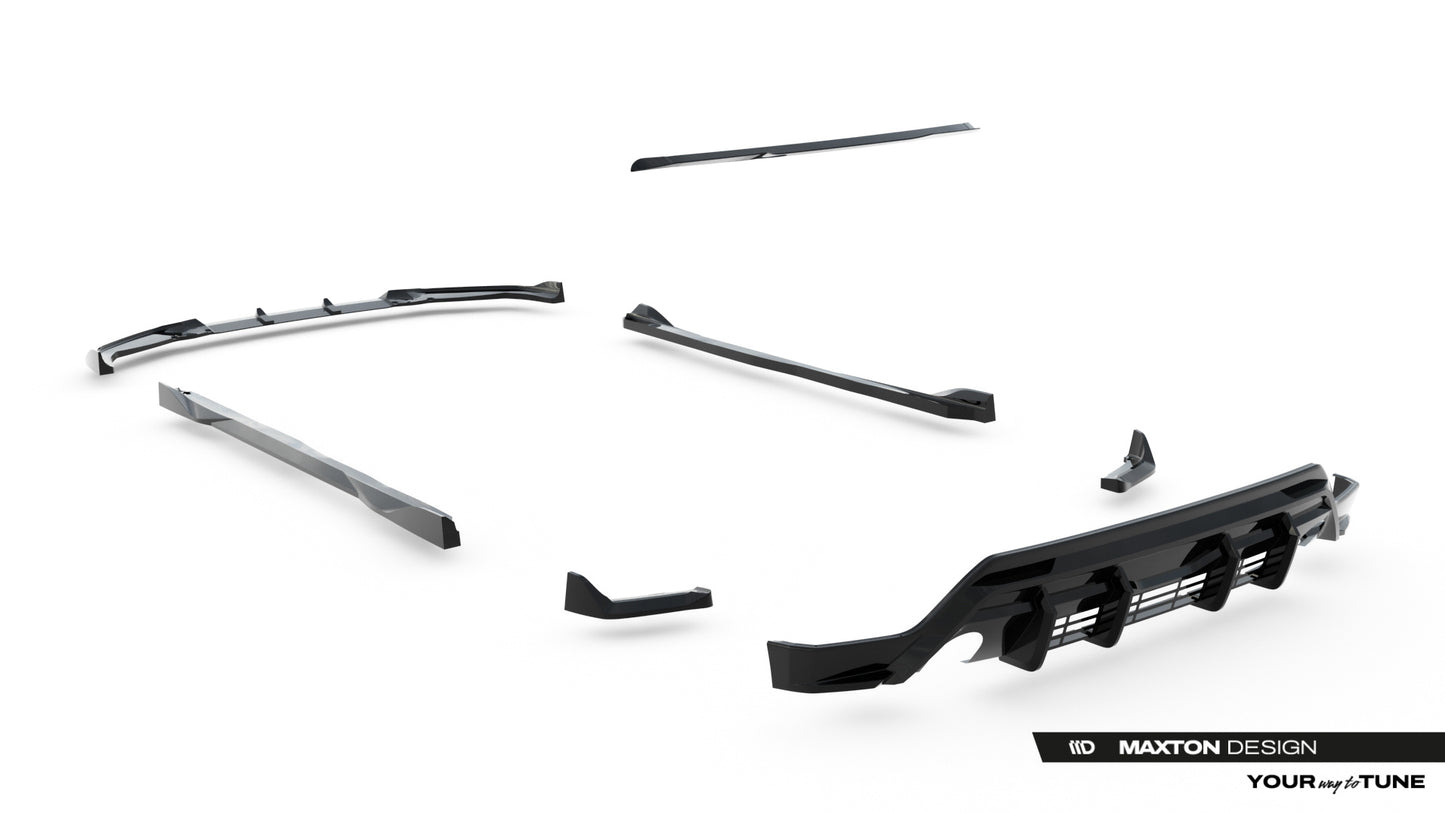 Set of Splitters Toyota GR Yaris Mk4 Facelift