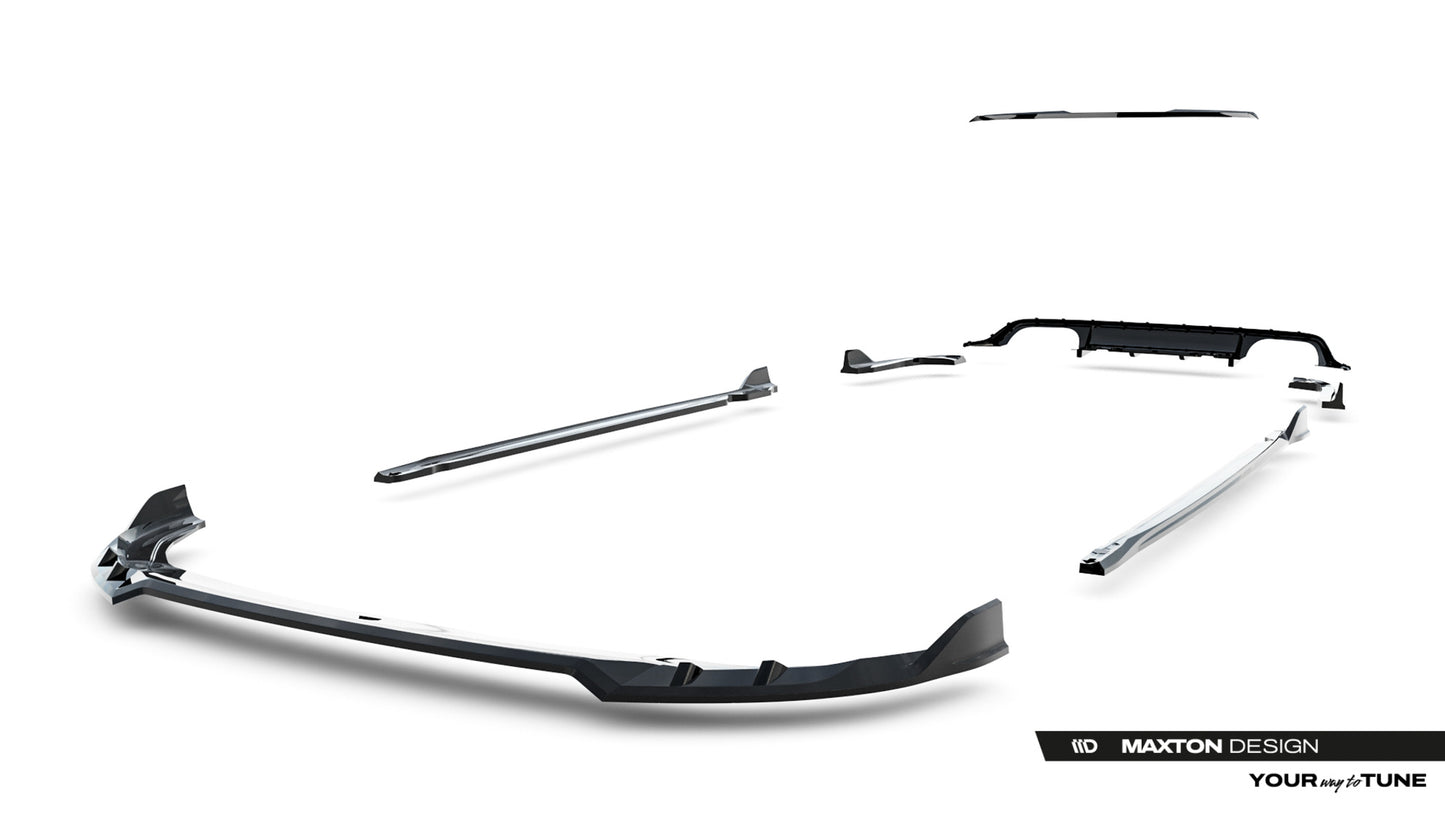 Set of Splitters Volkswagen Golf R Variant Mk8 Facelift
