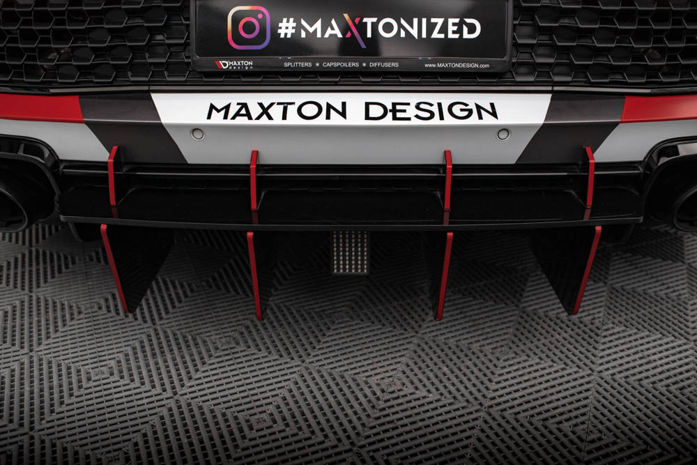 Dyfuzor Tylny Street Pro Audi R Mk Facelift Maxton Design