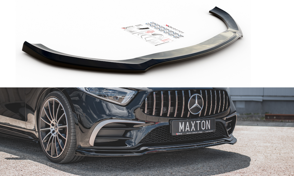 Splitter Przedni V Mercedes Benz Cls Amg Line Amg C Gloss