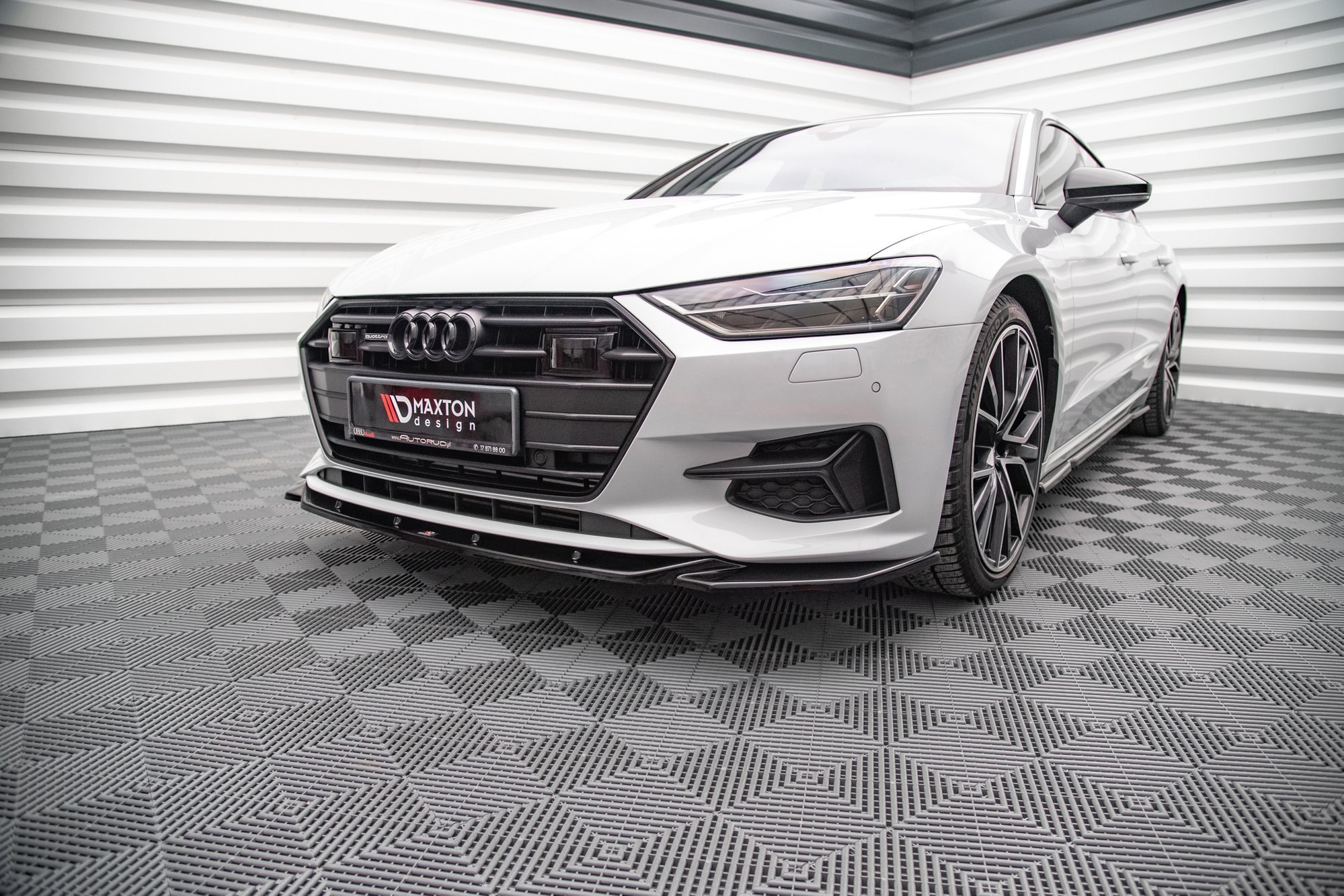 Splitter Przedni V 1 Audi A7 C8 Gloss Black Nasza Oferta Audi A7