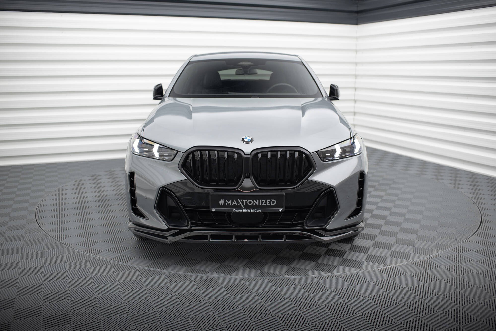 Splitter Przedni V 1 BMW X6 M Pack G06 Facelift Nasza Oferta BMW