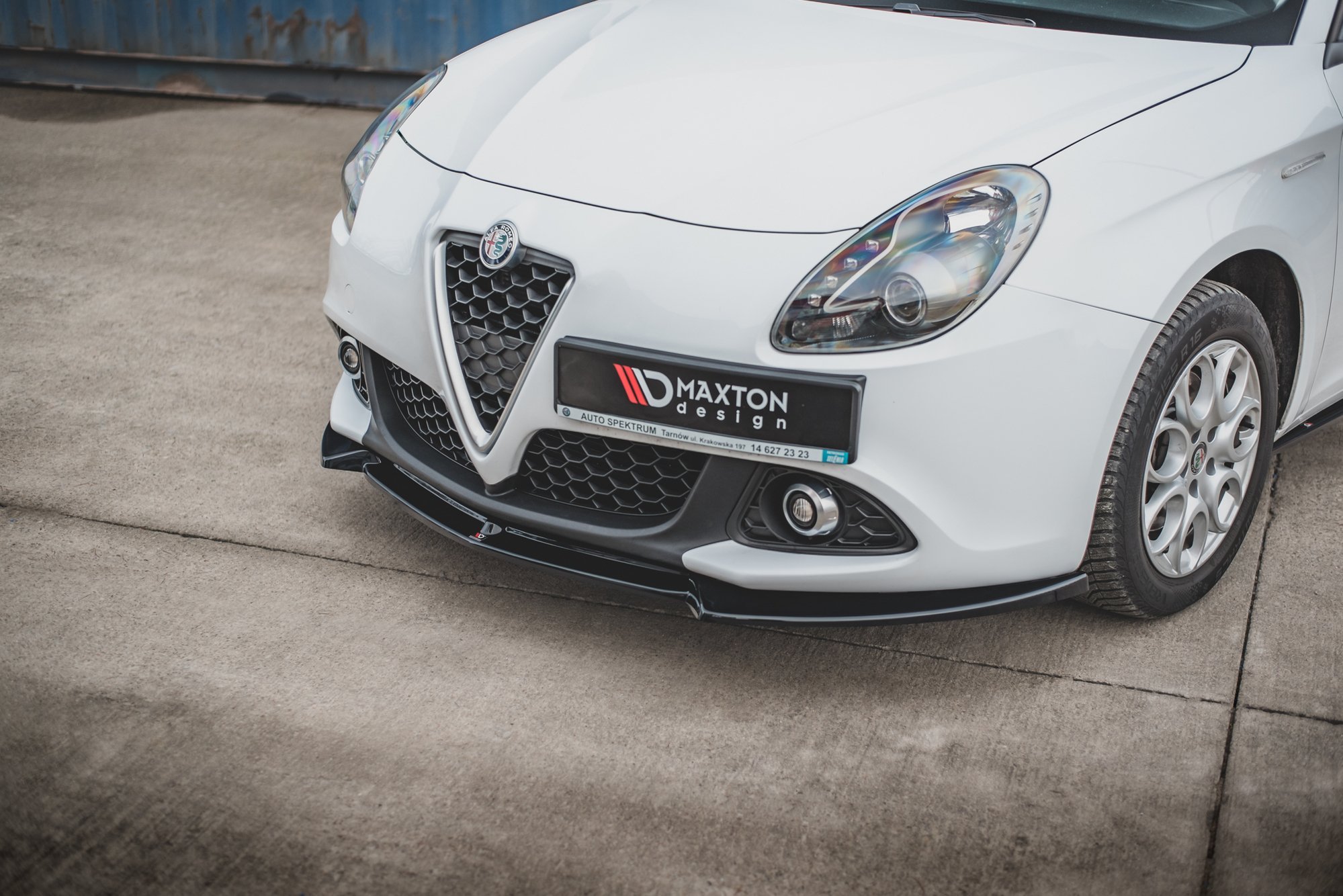 Splitter Przedni V 3 Alfa Romeo Giulietta Gloss Black Nasza Oferta