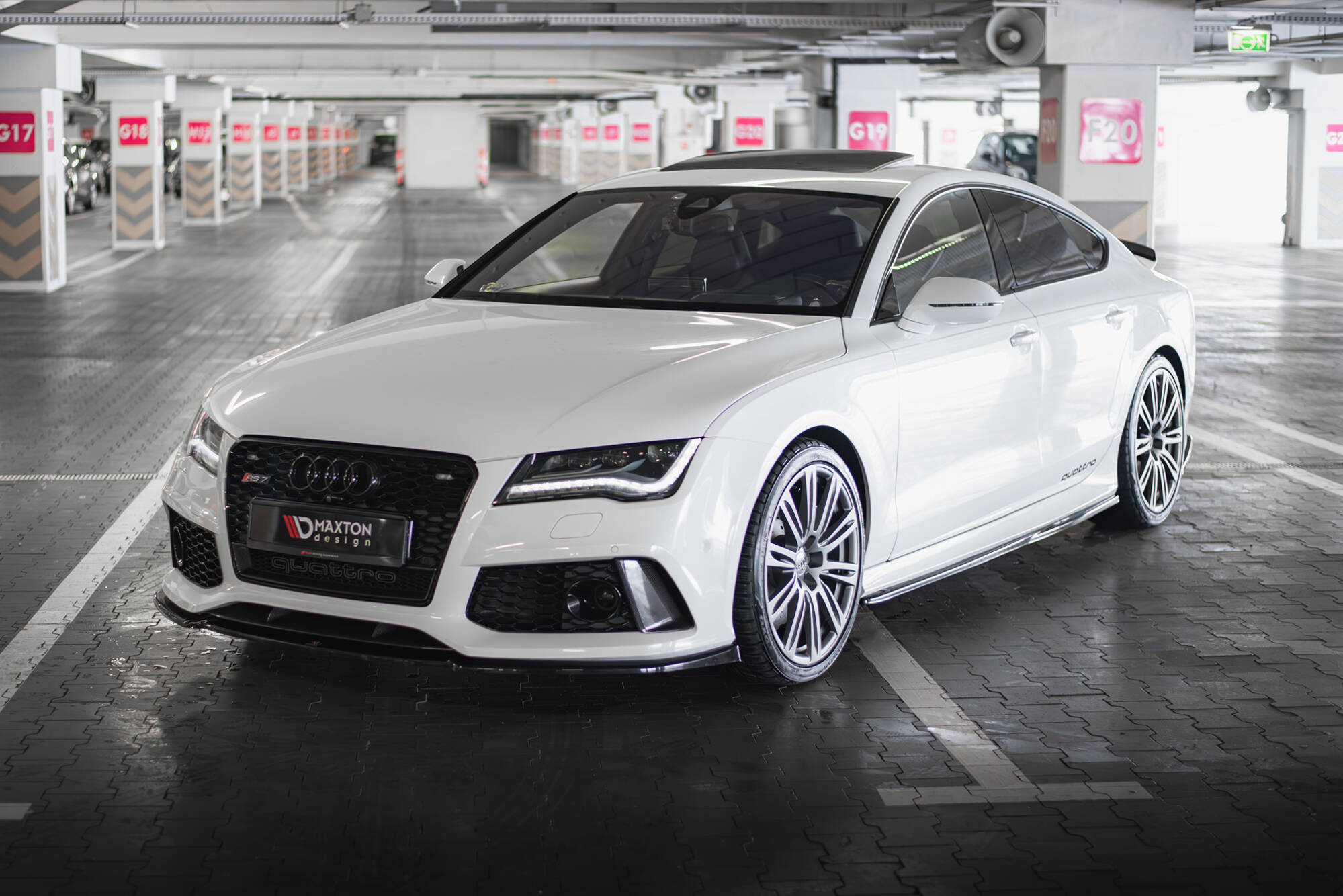 Splitter Przedni V 3 Audi RS7 C7 Facelift Nasza Oferta Audi A7