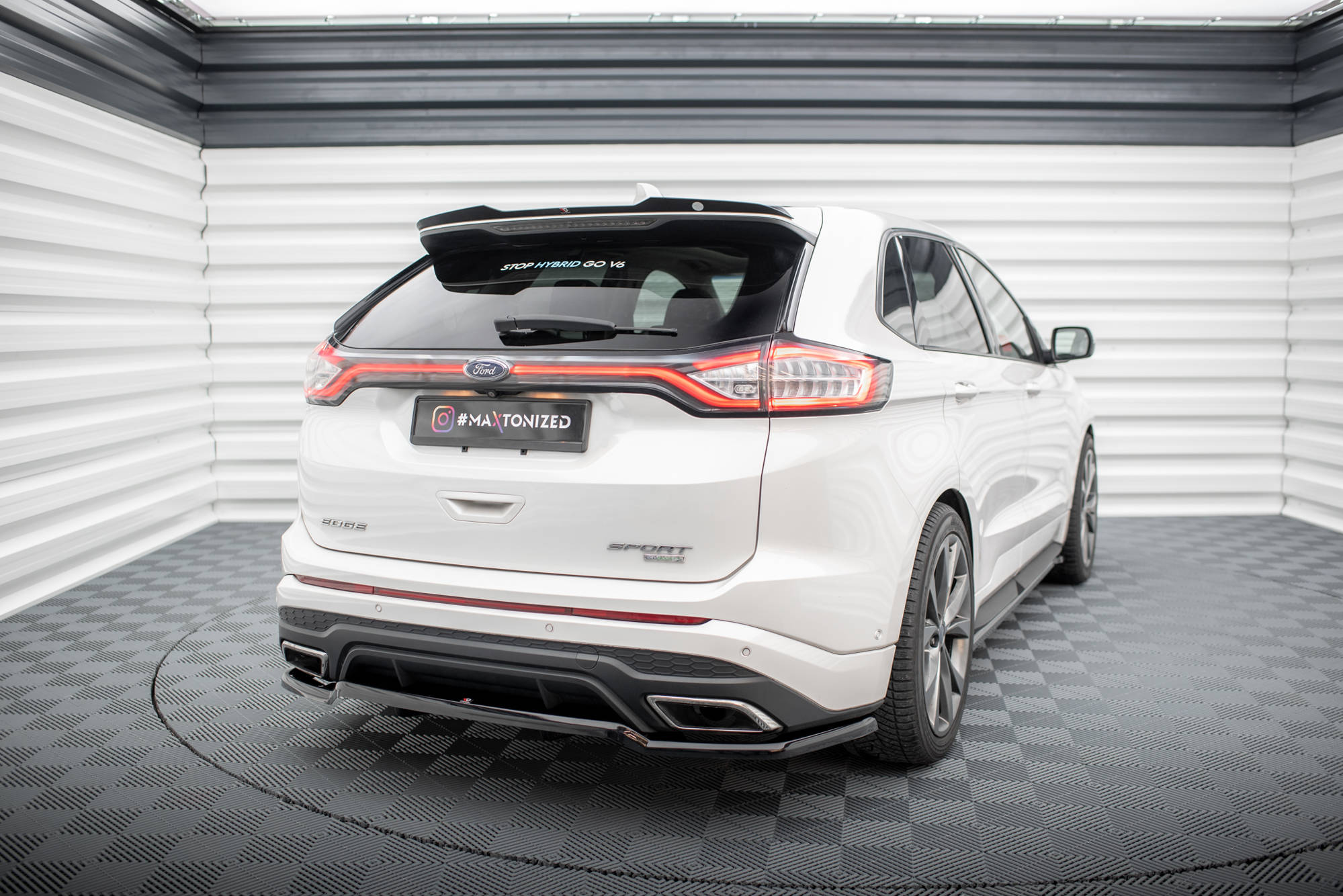 Splitter Tylny Rodkowy Z Dyfuzorem Ford Edge Sport Mk Nasza