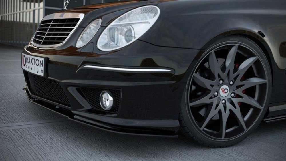 Splitter Przedni Mercedes E Class W Amg Polift Gloss Black Nasza