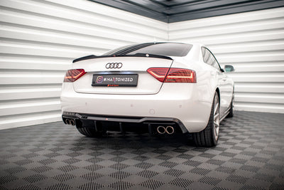 Diffuseur Arrière Complet Audi A5 Sportback 8T Facelift (Version avec double échappement des deux côtés)