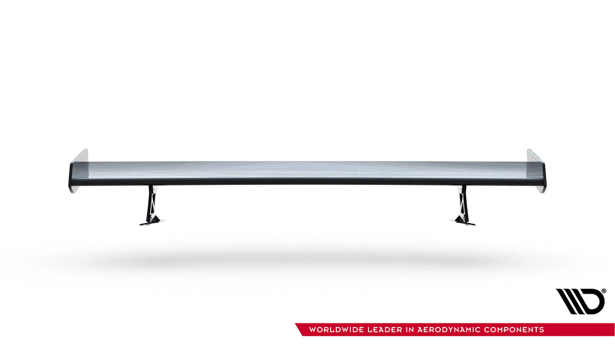 Carbon Spoiler With External Brackets Uprights suitable for Audi A3 / A3 S-Line / S3 / RS3 Sedan 8V / 8V Facelift
