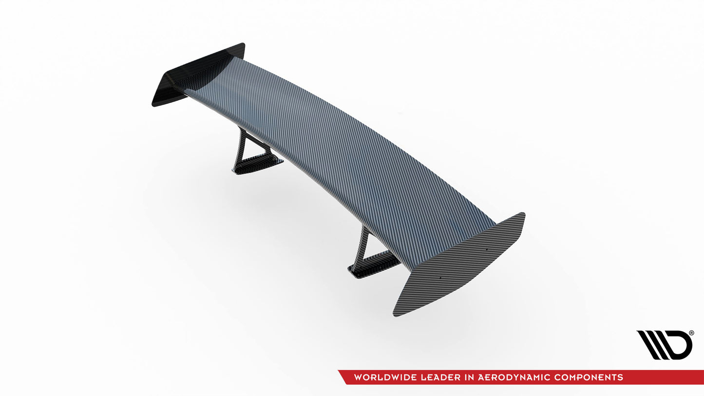 Carbon Spoiler With Internal Brackets Uprights + LED suitable for BMW M2 F87 / 2 / 2 M-Pack F22