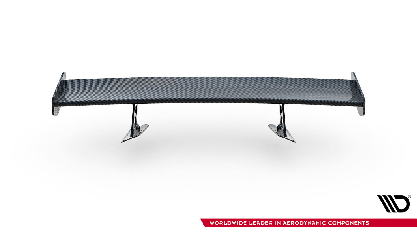 Carbon Spoiler With Internal Brackets Uprights + LED suitable for Chevrolet Corvette Stingray / Grand Sport C7