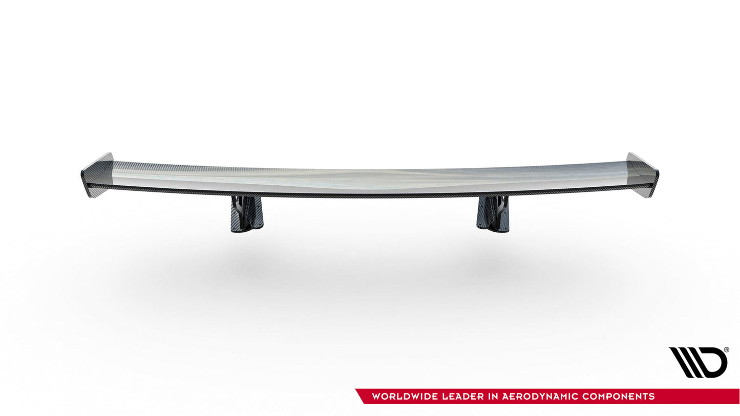 Carbon Spoiler With Internal Brackets Uprights suitable for Chevrolet Corvette Stingray / Grand Sport C7