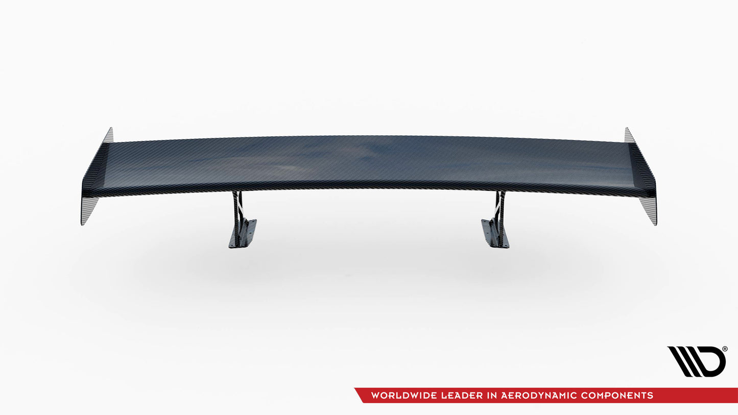 Carbon Spoiler With Internal Brackets Uprights + LED suitable for BMW M2 F87 / 2 / 2 M-Pack F22