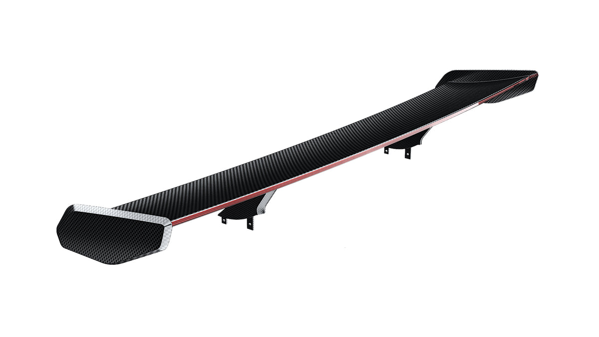 Karbonowy Spoiler V.2 + LED pasujący do Porsche 911 GT3 991