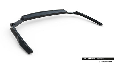 Hinten Splitter (mit einem vertikalem balken) V.3 Audi A6 S-Line C9