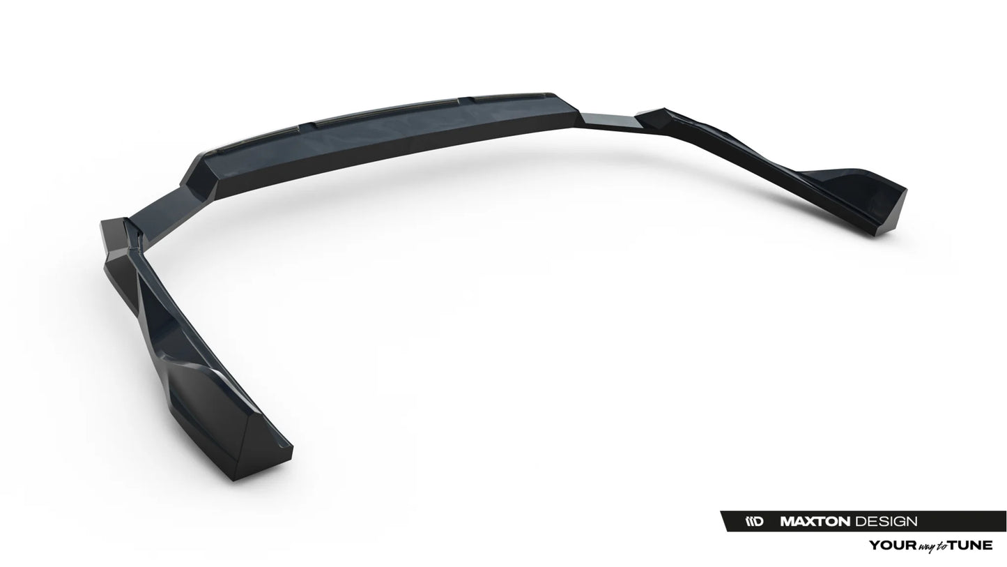 Hinten Splitter (mit einem vertikalem balken) V.4 Audi A6 S-Line C9