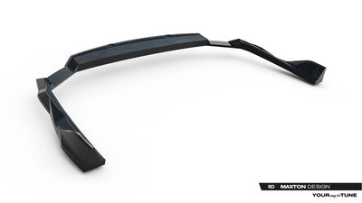 Hinten Splitter (mit einem vertikalem balken) V.4 Audi A6 S-Line C9