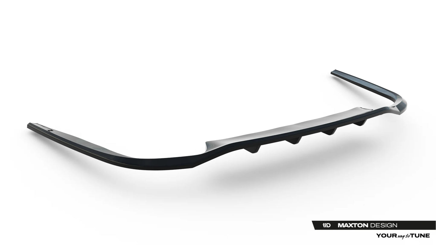 Hinten Splitter (mit einem vertikalem balken) Audi A8 S-Line Long D5 Facelift