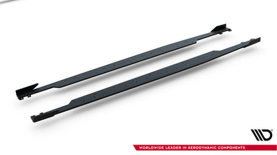 Street Pro Side Skirts Diffusers + Flaps Audi RS3 Sedan 8Y Facelift