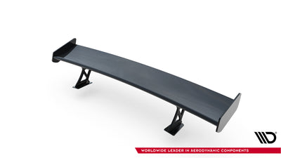 Karbonowy Spoiler Z Zewnętrznymi Wspornikami  V.1+ pasujący do LED Audi A5 / A5 S-Line / S5 / RS5 Coupe F5 / F5 Facelift