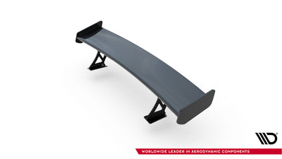 Carbon Spoiler With External Brackets Uprights V.1 + LED suitable for Audi A5 / A5 S-Line / S5 / RS5 Coupe F5 / F5 Facelift