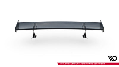 Carbon Spoiler With Upper Swan Mounting + LED suitable for Audi A5 / A5 S-Line / S5 / RS5 Coupe F5 / F5 Facelift