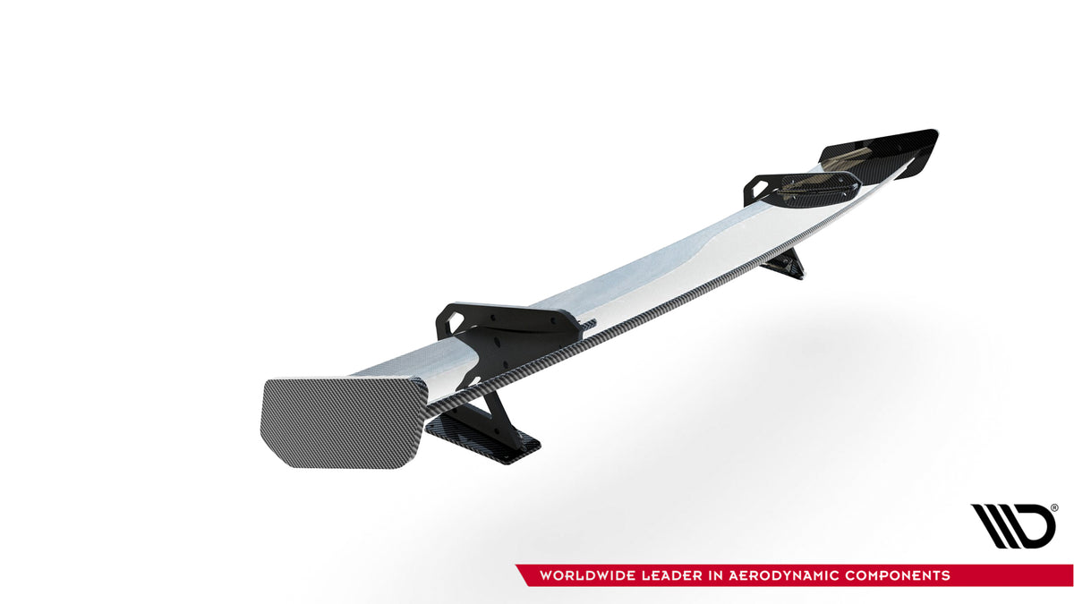 Carbon Spoiler With Upper Swan Mounting  suitable for Audi A5 / A5 S-Line / S5 / RS5 Coupe F5 / F5 Facelift