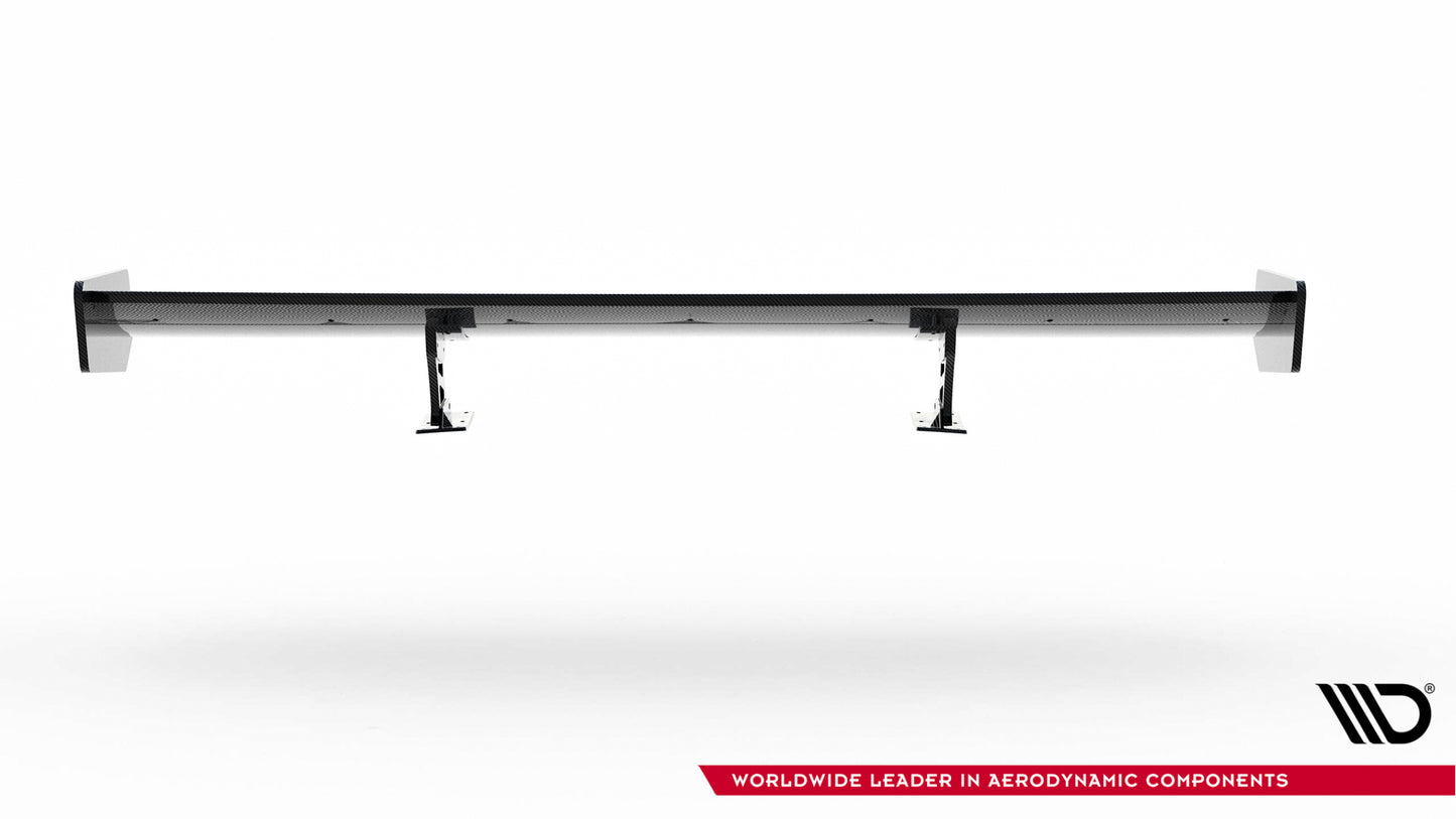Karbonowy Spoiler Z Wewnętrznymi Wspornikami pasujący do Audi A5 Coupe 8T