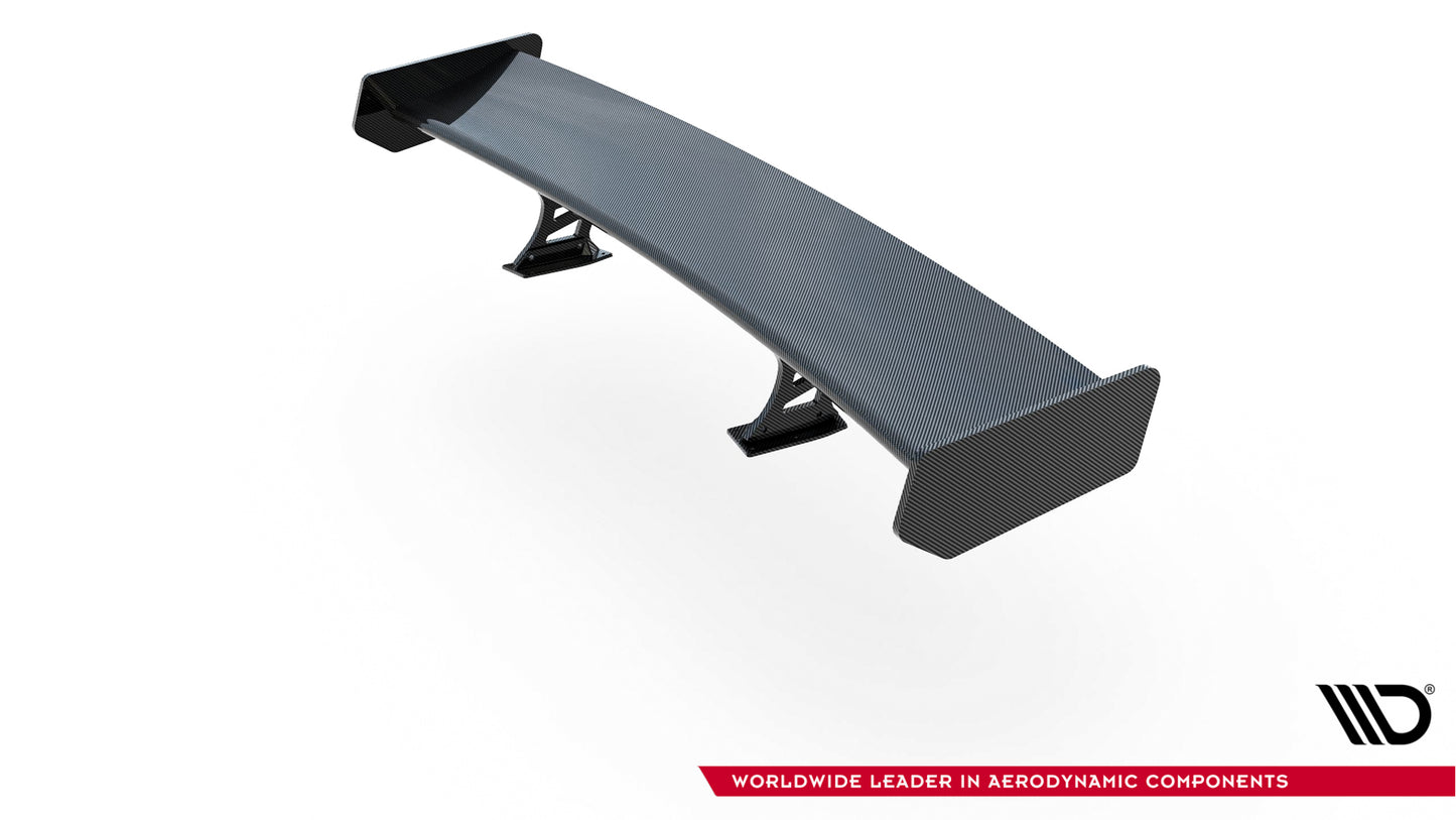 Karbonowy Spoiler Z Wewnętrznymi Wspornikami pasujący do Audi A5 Coupe 8T
