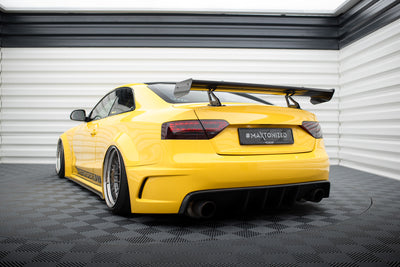 Karbonowy Spoiler Z Górnymi Mocowaniami pasujący do Audi A5 Coupe 8T