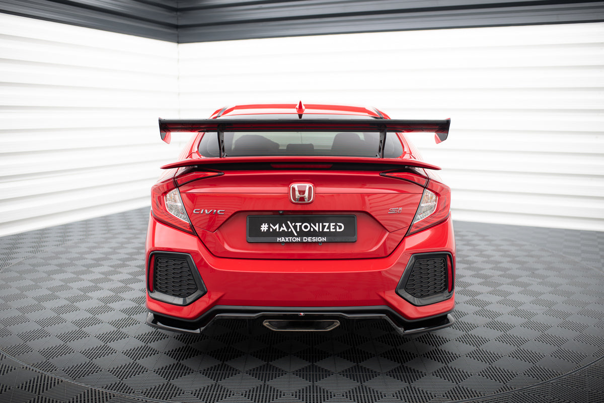 Karbonowy Spoiler Z Wewnętrznymi Wspornikami Honda Civic SI Mk10