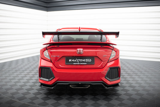 Karbonowy Spoiler Z Wewnętrznymi Wspornikami Honda Civic SI Mk10