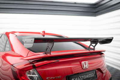 Karbonowy Spoiler Z Wewnętrznymi Wspornikami Honda Civic SI Mk10