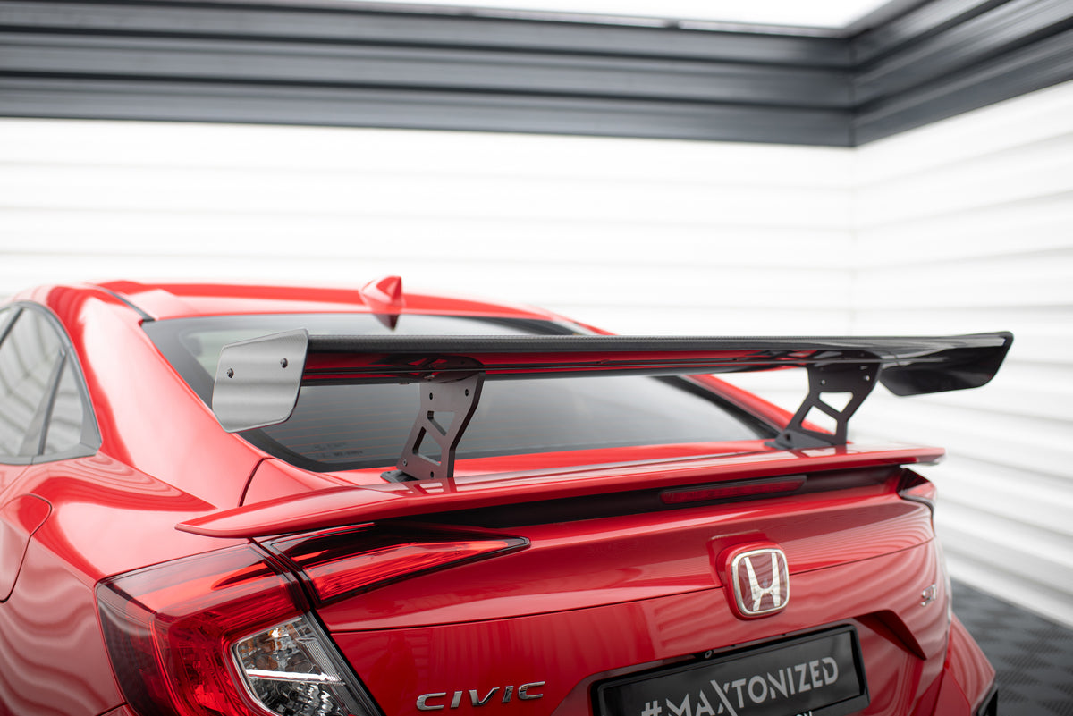 Karbonowy Spoiler Z Wewnętrznymi Wspornikami Honda Civic SI Mk10