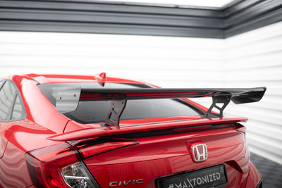 Karbonowy Spoiler Z Wewnętrznymi Wspornikami Honda Civic SI Mk10
